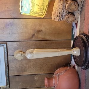 Wooden? Virgin Mary statuette